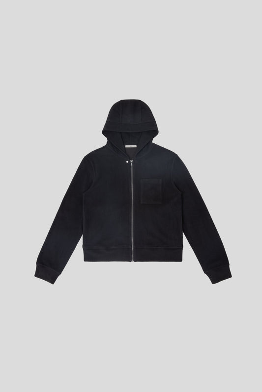 Mellow Thermo Zip-Up Hoodie (Black)