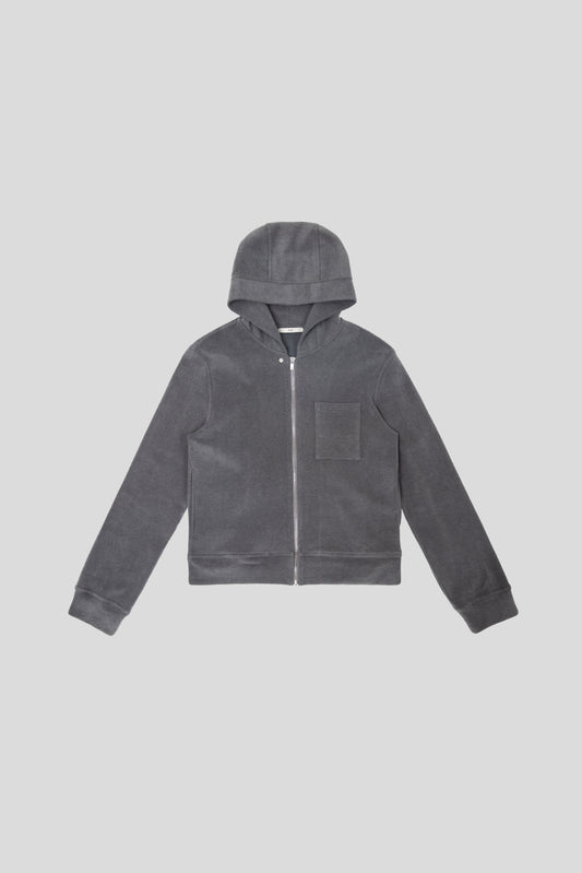Mellow Thermo Zip-Up Hoodie (Grey)